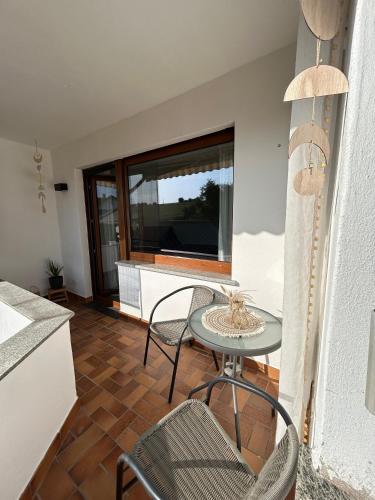Μπαλκόνι ή βεράντα στο RheinSchatz Apartment 4