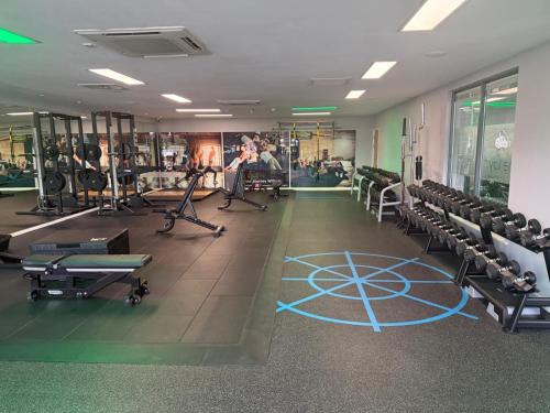 Fitness centrum a/nebo fitness zařízení v ubytování Hares Haven pet friendly sleeps 6