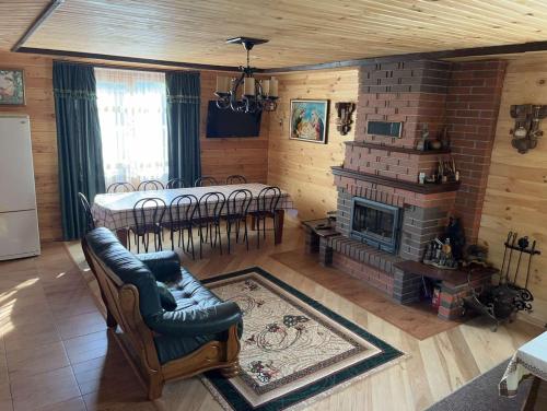 Posezení v ubytování Дача Тиха