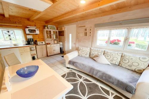 Dapur atau dapur kecil di Ferienhaus Usedom Idyll