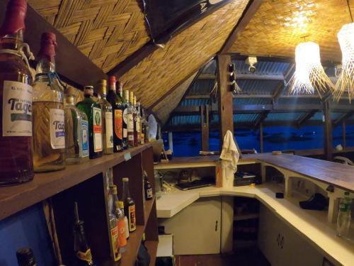 Lounge nebo bar v ubytování Bangka Hostels