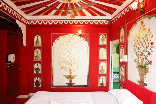 Katil atau katil-katil dalam bilik di Island Tower Boutique Hotel