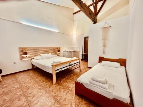 Ένα ή περισσότερα κρεβάτια σε δωμάτιο στο Villa Hacienta