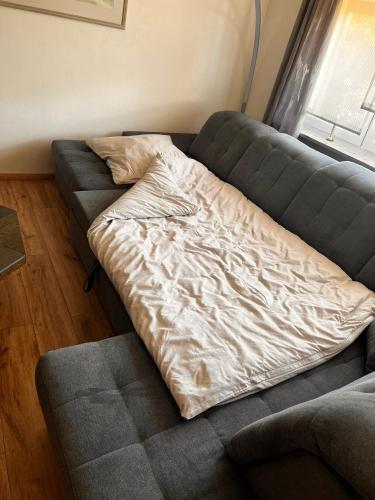 Χώρος καθιστικού στο Ferienwohnung Zum Kallenborn