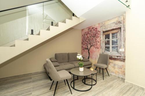 Istumisnurk majutusasutuses Alko Hotel Bushat