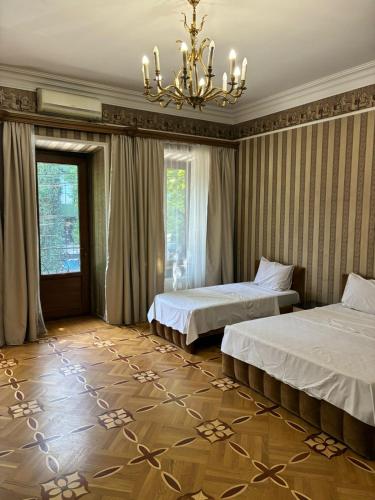 Postel nebo postele na pokoji v ubytování K17 mini hotel