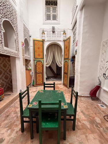 Χώρος καθιστικού στο Dar Mohamadia