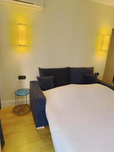 Ένα ή περισσότερα κρεβάτια σε δωμάτιο στο Sea View Apartment