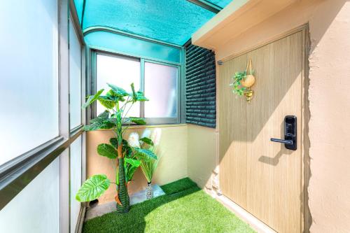 Slowon Hostel 슬로우온 호스텔 홍대 야외 정원