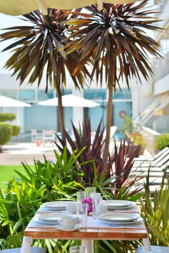 Jardin de l'établissement Hotel Kalloni
