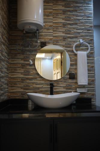 Ένα μπάνιο στο tourist apartments