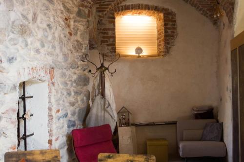 Χώρος καθιστικού στο CasaRosada Healing and Wellness Retreat