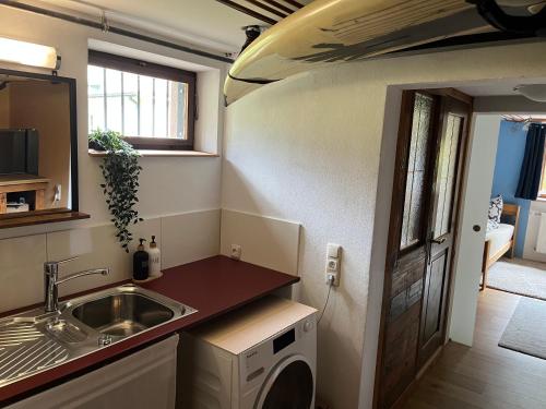 Una cocina o zona de cocina en Baers Mountain Stay Außerbraz
