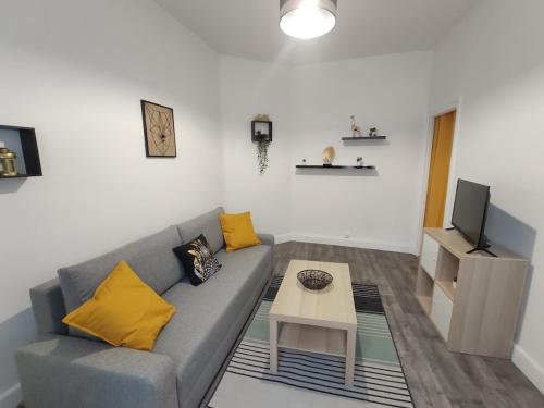 Posezení v ubytování Hyper centre T2 Montluçon