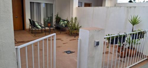 Balkón nebo terasa v ubytování Apartamento Turístico Damajuana Parking Free