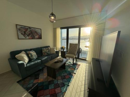 Zona d'estar a Ayla Beach Apartment