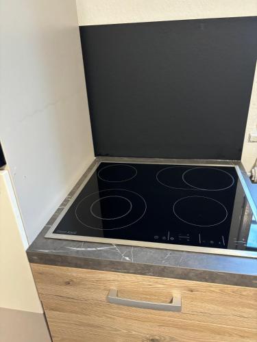 Kuchyň nebo kuchyňský kout v ubytování Apartmán