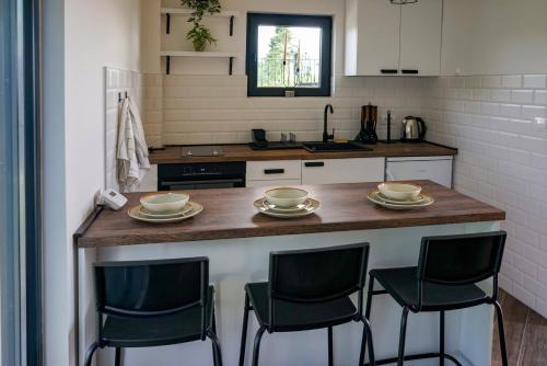 Η κουζίνα ή μικρή κουζίνα στο Vila Gospođica