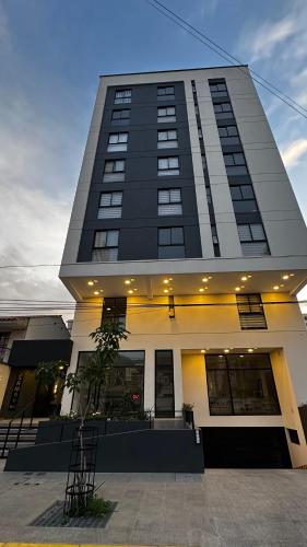 Pastatas, kuriame yra šie apartamentai