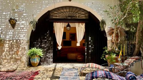 Αίθριο ή υπαίθριος χώρος στο Marzamemi Casa Araba
