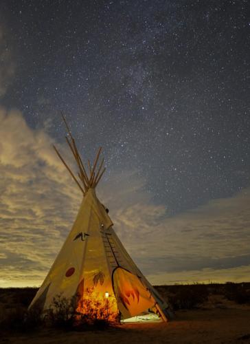 Gambar di galeri bagi Tee Pee at Maringa Serrano di Joshua Tree