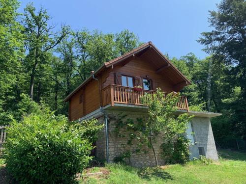 Chalet avec Clim, Wi-Fi et Animaux Acceptés à Saint-Bonnet-Tronçais - FR-1-489-445