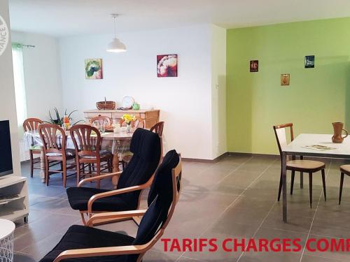 Appartement PMR, balcon, cuisine équipée, WiFi, draps fournis - FR-1-496-228