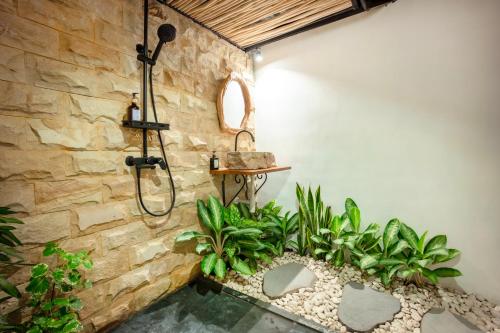 Bilik mandi di Huma Yogyakarta Hostel