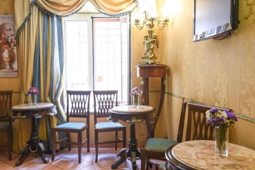 Posezení v ubytování Residenza Ave Roma