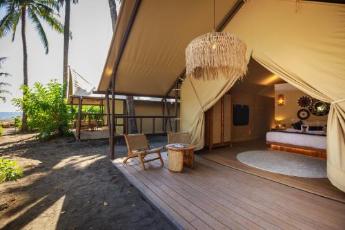 Μπαλκόνι ή βεράντα στο Escape in Nature - Barefoot Glamping