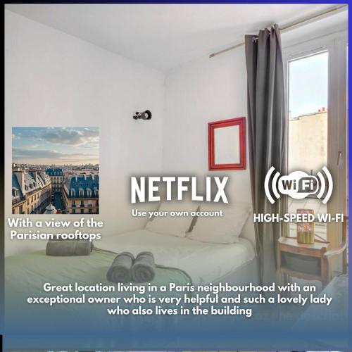 Charming Studio in North Paris Center