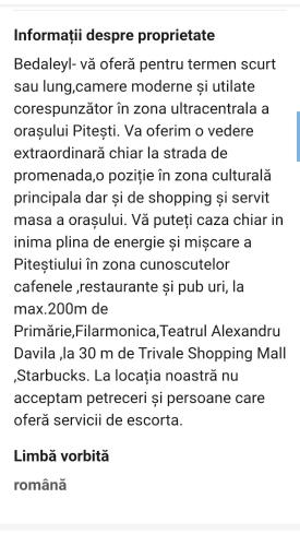 a screenshot of a text box with the words immigration preserve preferable be beijing permit at Bedaleyl in Piteşti