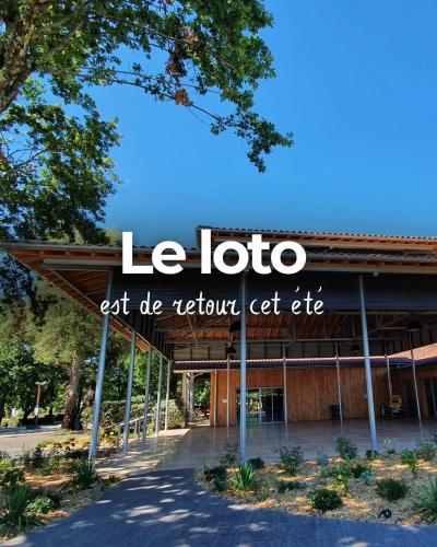 a sign for a le lobo building at Cottage Prestige 641 in La Teste-de-Buch