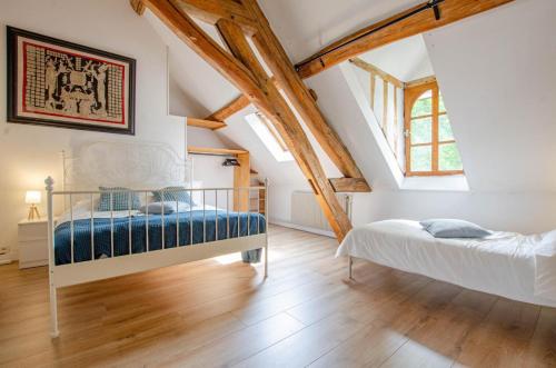 Ένα ή περισσότερα κρεβάτια σε δωμάτιο στο Romance