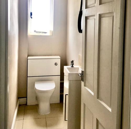 Phòng tắm tại Libbard house