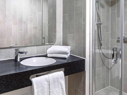 Koupelna v ubytování B&B HOTEL Aalborg