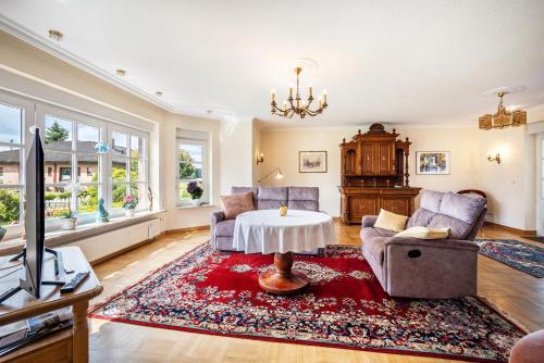 Χώρος καθιστικού στο Ferienhaus Erlengrund A