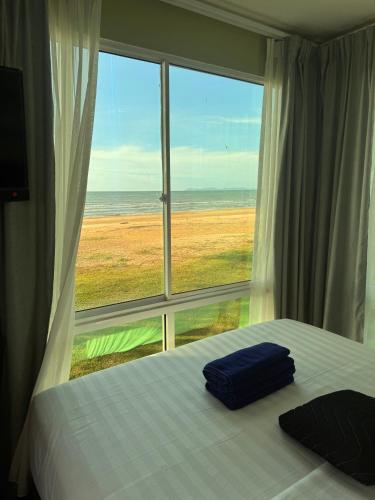 Papar Beachfront Viewにあるベッド