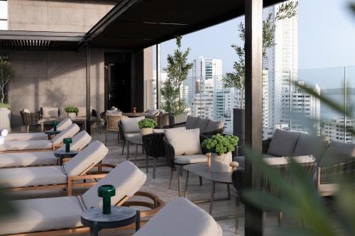 Zona de estar de OZ Hotel Collection