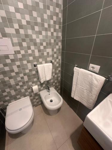 Koupelna v ubytování Casa Totò