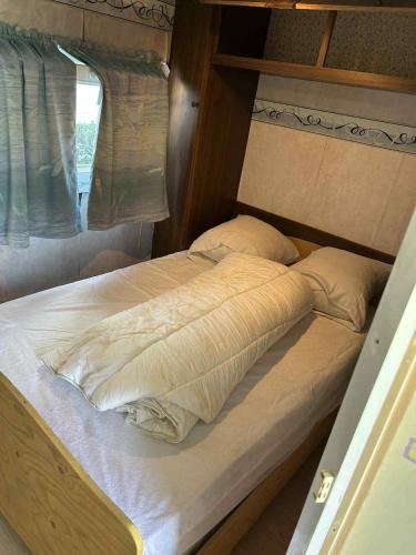 Llit o llits en una habitació de La Cabane