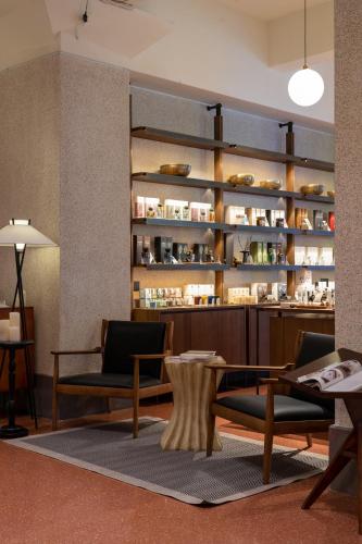Zona de estar de Mudita Hotel 观己酒店