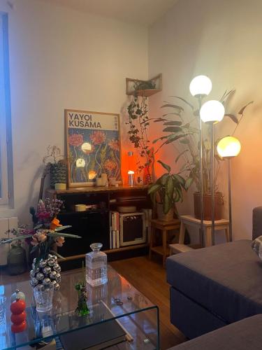 Notre appartement vue sur les Buttes Chaumont
