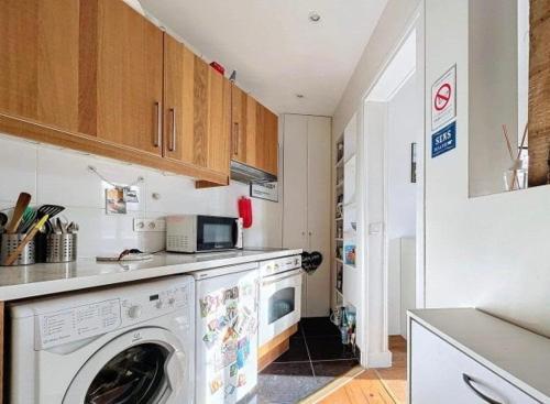 Notre appartement vue sur les Buttes Chaumont