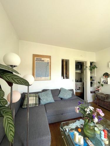 Notre appartement vue sur les Buttes Chaumont