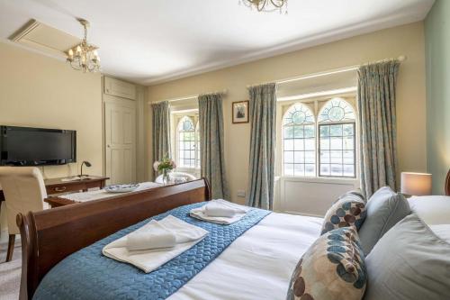 Ένα ή περισσότερα κρεβάτια σε δωμάτιο στο 7 Bed in Northrepps oc-n32549