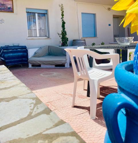Area soggiorno di Casa Sea view Blu Marettimo