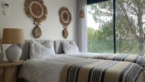 Кровать или кровати в номере Summer Villa