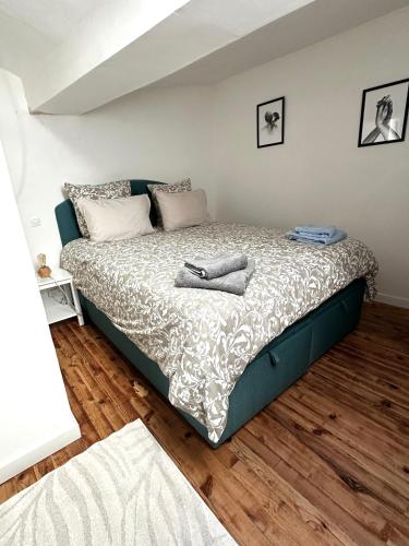 Un ou plusieurs lits dans un hébergement de l'établissement Le Cosy de Montfort