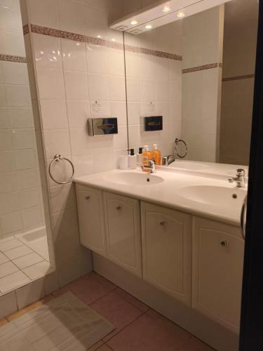 Bilik mandi di Appartement idéal séjour touristique et pro